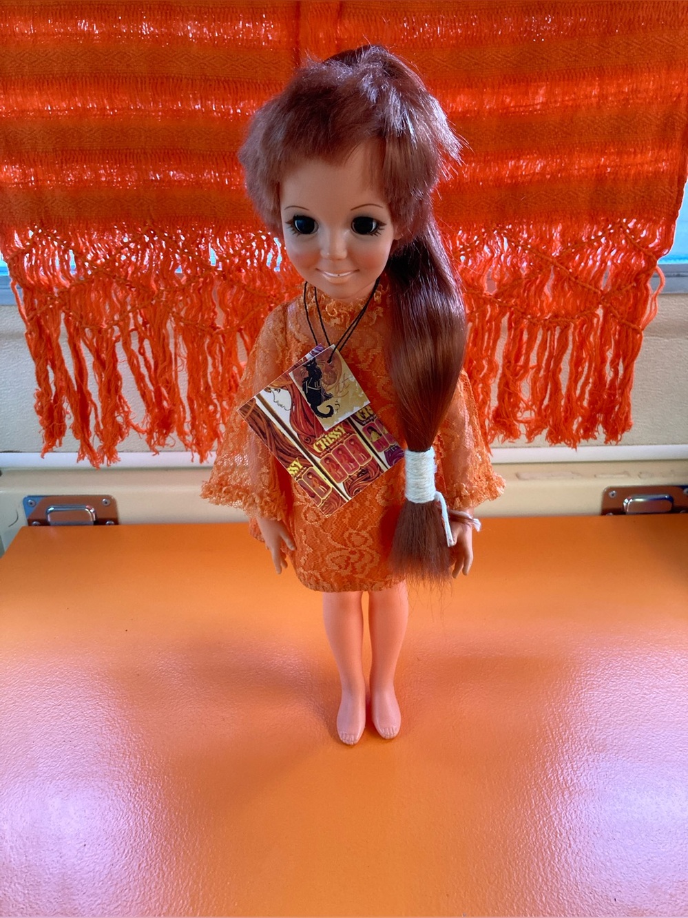 Vintage 1969 Beautiful Chrissy Doll - Working Hair, Original Outfit, No Shoes